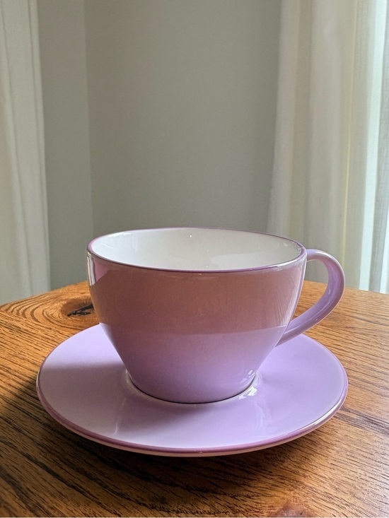 Starbucks Other - 2006 Starbucks Lavender Coffee Mug and matching saucer- 12 oz cup.